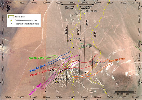 Figure 1 - Drill Hole Location Map