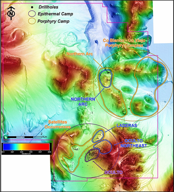 Phase II Exploration Program Target Areas